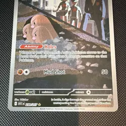 Pokemon TCG Team Rocket's Dugtrio 239/217 Full Art Holo UR Eng 100 HP - Image 4