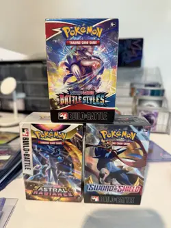 Pokemon Build & Battle Box Lot Sword & Shield Battle Styles Astral Radiance - Image 1