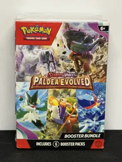 Paldea Evolved Booster Bundle Factory Sealed SV02 Pokemon *READ DESCRIPTION* 820650853623 - Image 1