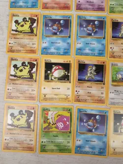 Pokemon Team Rocket 2000 Lot 37 Commons 15 Uncommon 3 Non Holo Rares (55 Total) - Image 2