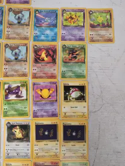 Pokemon Team Rocket 2000 Lot 37 Commons 15 Uncommon 3 Non Holo Rares (55 Total) - Image 5