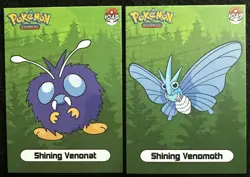 VENONAT X VENOMOTH EVOLUTION LOT - POKEMON SHINY INFINITY CCG - Image 1