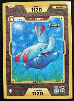 PHANPY - POKEMON MASTER JOURNEY 3R ELEMENTOS CCG - Image 1