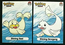 SEEL X DEWGONG EVOLUTION LOT - POKEMON SHINY INFINITY CCG - Image 1