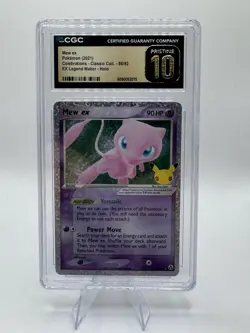 Pokemon Mew ex 88/92 Ultra Rare Celebrations - CGC 10 PRISTINE - Image 1