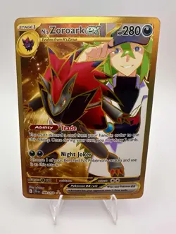 Pokemon: N’s Zoroark ex - 189/159 - Journey Together Gold NM - Image 1