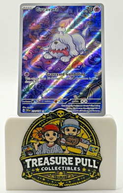 2023 Pokemon Scarlet & Violet Greavard 214/198 SV01 Illustration Rare IR - Image 1