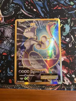 Mewtwo EX 103/108 Ultra Rare Full Art Holo - Evolutions 2016 - Pokemon TCG - Image 1