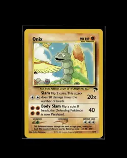 Onix 3/18 Southern Islands Pokemon WOTC 2001 EN NM - Image 2