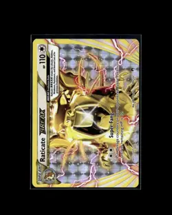 Raticate BREAK 89/122 BREAKpoint Pokemon 2016 EN LP - Image 1