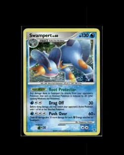 Swampert 12/147 Holo R Supreme Victors Pokemon 2009 EN MP - Image 1