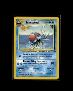 Tentacruel 10/18 Southern Islands Pokemon WOTC 2001 EN HP - Image 1
