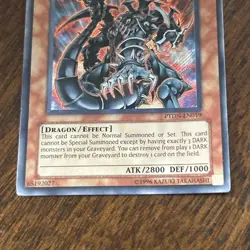 Yugioh - Dark Armed Dragon PTDN-EN019 Secret Rare Good Condition See Photos - Image 2