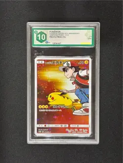 Pokemon Card Red Pikachu 270/Sm-P Promo Graad10 - Image 1