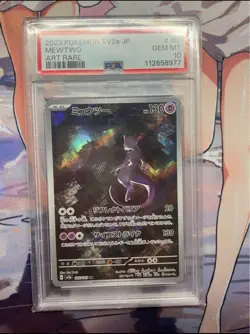 Psa10 Pokemon Card Mewtwo Ar - Image 1