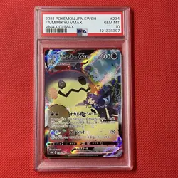 Psa10 Mimikyu Vmax 234/184 Csr Pokemon Card - Image 2
