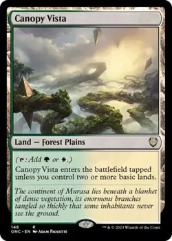 Canopy Vista - Light Play MTG Commander: Phyrexia: All Will Be One - Image 1