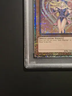 Yugioh Dark Magician Girl (Quarter Century) (A) RA03-EN123 PSA 10 GEM MINT - Image 2