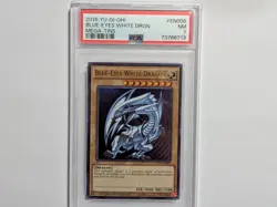 YU-GI-OH Blue-Eyes White Dragon CT13-EN008 Mega-Tins PSA 7 - Image 1