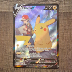 Pikachu V TG16/TG30 SWSH11 Lost Origin Trainer Gallery Holo Ultra Rare - Image 2