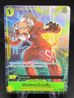 Monkey.D.Luffy ST29-012 Alt Art Start Deck Egghead One Piece TCG English NM - Image 1