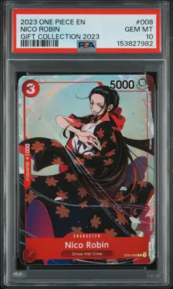 2023 ONE PIECE GIFT COLLECTION 2023 #008 NICO ROBIN PSA 10 - Image 1