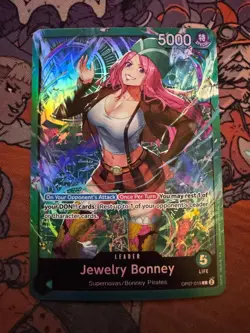 Jewelry Bonney OP07-019 Starter Deck 24: GREEN Jewelry Bonney One Piece NM - Image 1