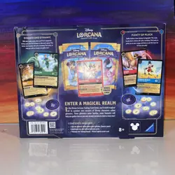 Disney Lorcana Costco Inklands Bundle Box Pirate Mickey Foil Promo *Damaged Box - Image 2