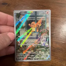 Charmander 2023 Pokemon SV Obsidian Flames ETB Promo #044 - Image 3
