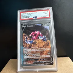 PSA 9 MINT DRAPION V Galarian Gallery GG49/GG70 Crown Zenith 2023 Pokemon TCG - Image 1