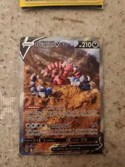 Drapion V GG49/GG70 Pokemon TCG Crown Zenith Galarian Gallery English - Image 1