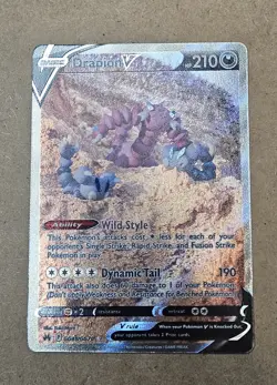 Pokemon TCG: Drapion V Ultra Rare GG49/GG70 - Crown Zenith - Image 1