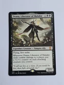 MTG - Drana, Liberator of Malakir - DMU Commander - Magic the Gathering - Image 1
