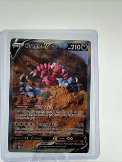 Pokemon TCG Drapion V GG49/GG70 Crown Zenith Galarian Gallery Ultra Rare 2023 - Image 1
