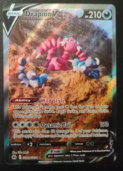 Drapion V – GG49/GG70 – Crown Zenith GG – Pokemon TCG - 🎨 Yuka Morii 🎨 - Image 1