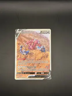 Pokemon TCG Drapion v Card GG49/GG70 Crown Zenith Galarian Gallery - Image 1