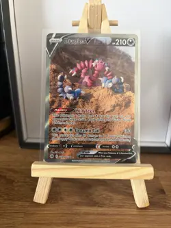 Pokemon TCG Drapion v Crown Zenith Holo Card GG49/GG70 Rare - Image 1