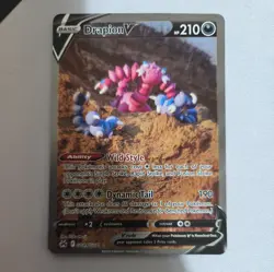 Pokemon TCG Drapion v Crown Zenith Holo Card GG49/GG70 Rare Near mint - Image 4