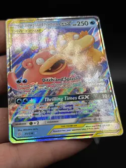 Pokemon TCG Slowpoke And Psyduck GX Tag Team Card 35/236 - NM HF3 - Image 2
