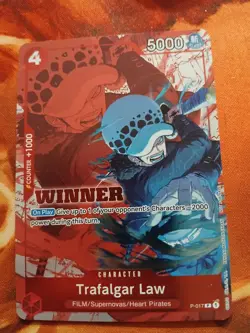 Trafalgar Law (Winner Pack Vol. 7) P-017 One Piece Promotion Cards Foil - Image 1