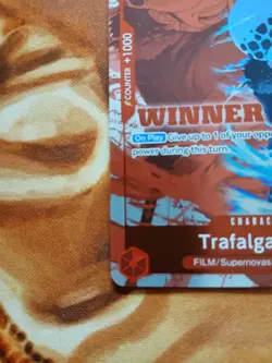 Trafalgar Law (Winner Pack Vol. 7) P-017 One Piece Promotion Cards Foil - Image 2