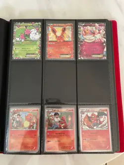 Pokemon CP3: Pokekyun Collection 1st Edition Set Binder lot with 89 Single Cards - Image 1