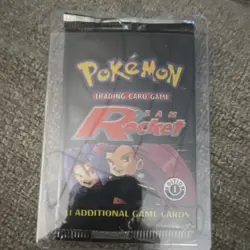 Pokemon TCG Team Rocket 1st Edition Sealed Booster Pack 11 Cards WOTC - Image 1