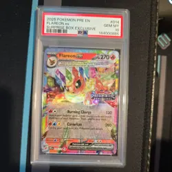 Flareon ex - (Prismatic Evolutions Stamp) 014/131 Miscellaneous Cards & Products - Image 1