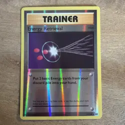 Energy Retrieval Uncommon XY Evolutions 77/108 Item Reverse Holo Pokemon Card - Image 1