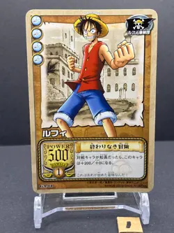 Monkey D. Luffy GA-01 Promo 2002 Bandai One Piece Japanese TCG Card Limited [AM1 - Image 1