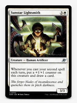 Sunstar Lightsmith [Edge of Eternities] MTG Magic NM/M ⚪ - Image 1