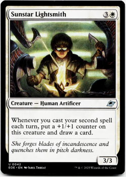 Sunstar Lightsmith [Edge of Eternities] MTG Magic NM/M ⚪ - Image 3