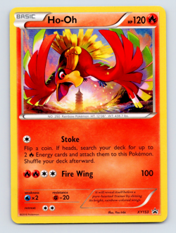 Pokemon Ho-Oh Promo Card - XY153 - Near Mint Holo Rare Black Star - Image 1