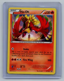 Pokemon Ho-Oh Promo Card - XY153 - Near Mint Holo Rare Black Star - Image 3